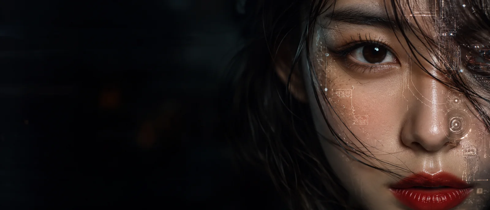 Cinematic creator portrait for Veonmi creation on Veonmi